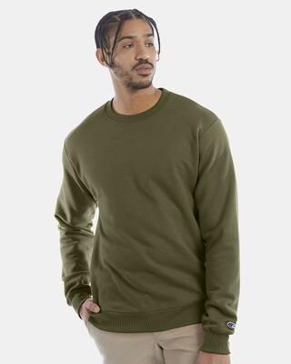 Champion S600 Powerblend Crewneck Sweatshirt in Fresh Olive size 2XL S6000