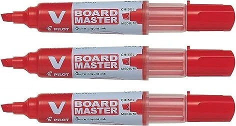 PILOT V-Board Master Chisel 2,2 mm - 5,2 mm - rot
