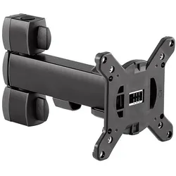 Novus POS Arm M 200 Monitorhalter (852+2705+000), anthrazit (Tisch), Monitor Halterung, Schwarz