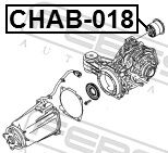 Febest Lagerung, Differential Chab-018 Für Opel Gm