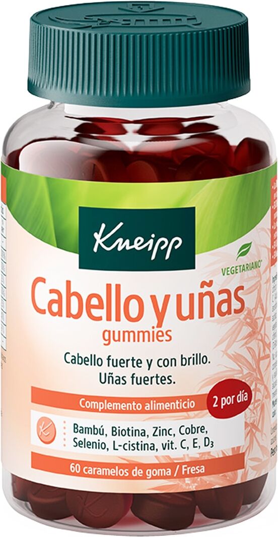 Kneipp 60 Gummies Cabello y Uñas .