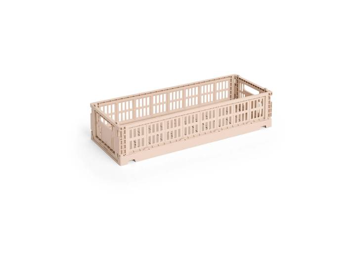 HAY Colour Crate Mini Oblong 13x34,5 cm Powder