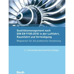 Qualitätsmanagement nach DIN EN 9100:2017 in der Luftfahrt, Raumfahrt und Verteidigung, Fachbücher von Joachim Zarrath