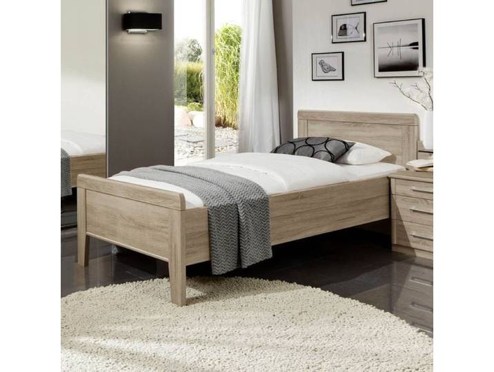 Seniorenbett Palmira Komfort Eiche Dekor 120x200 cm klassischer Stil, höhenverstellbar