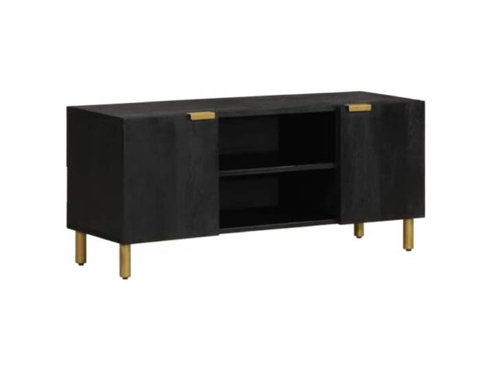 Heofavd TV-Schrank Schwarz 105x33x46 cm Holzwerkstoff TV-Lowboard