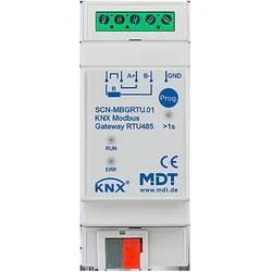 MDT technologies KNX Modbus Gateway RTU485 2TE, REG SCN-MBGRTU.01