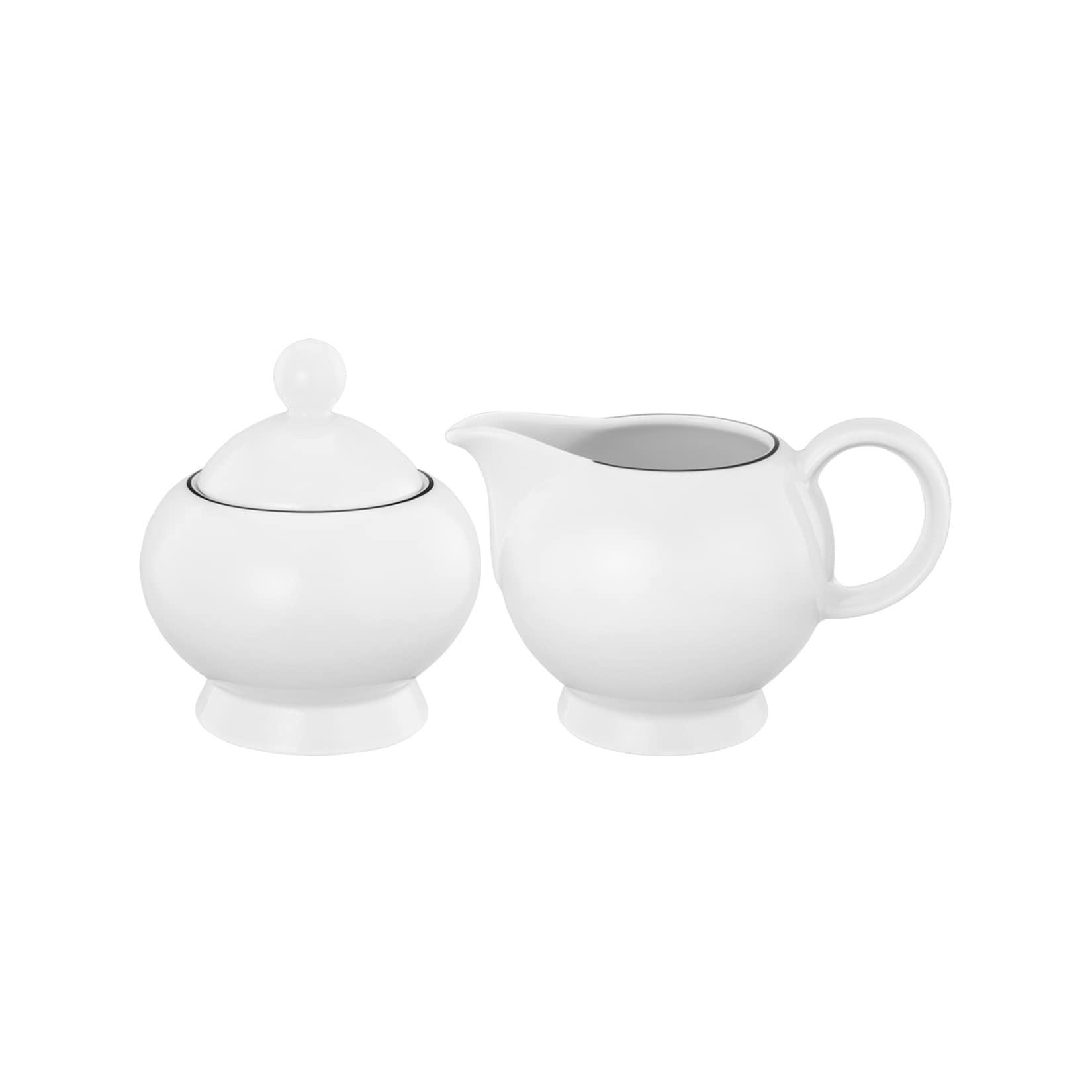 Seltmann Weiden Milch & Zuckerset Lido Black Line 2-tlg.