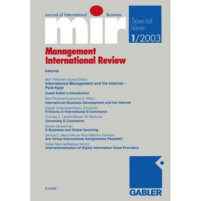 mir: Management International Review, Taschenbuch von , Betriebswirtschaftlicher Verlag Gabler, 978-3-409-12389-1