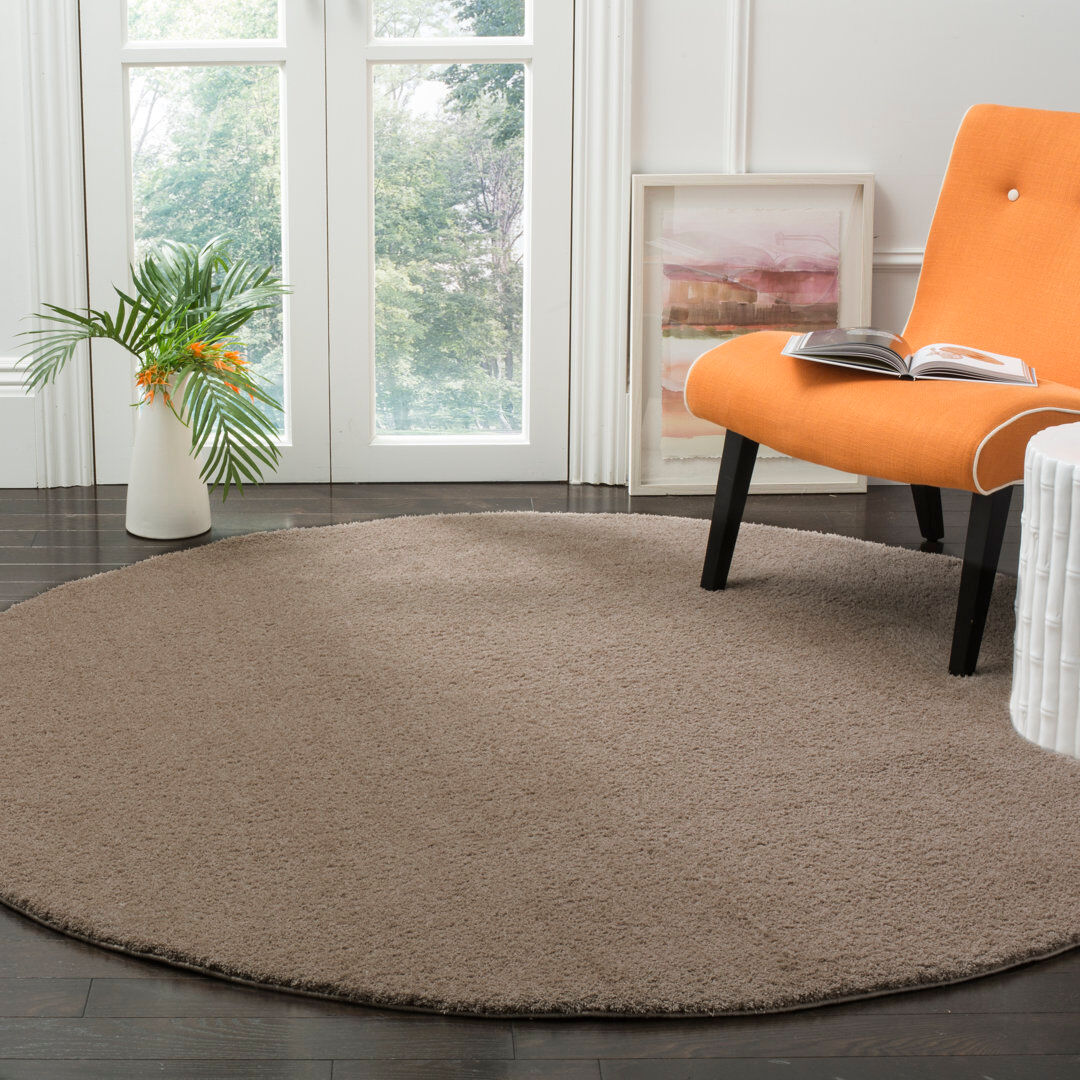 August Grove Wiley Area Rug Beige Rectangle 201 x 279 cm