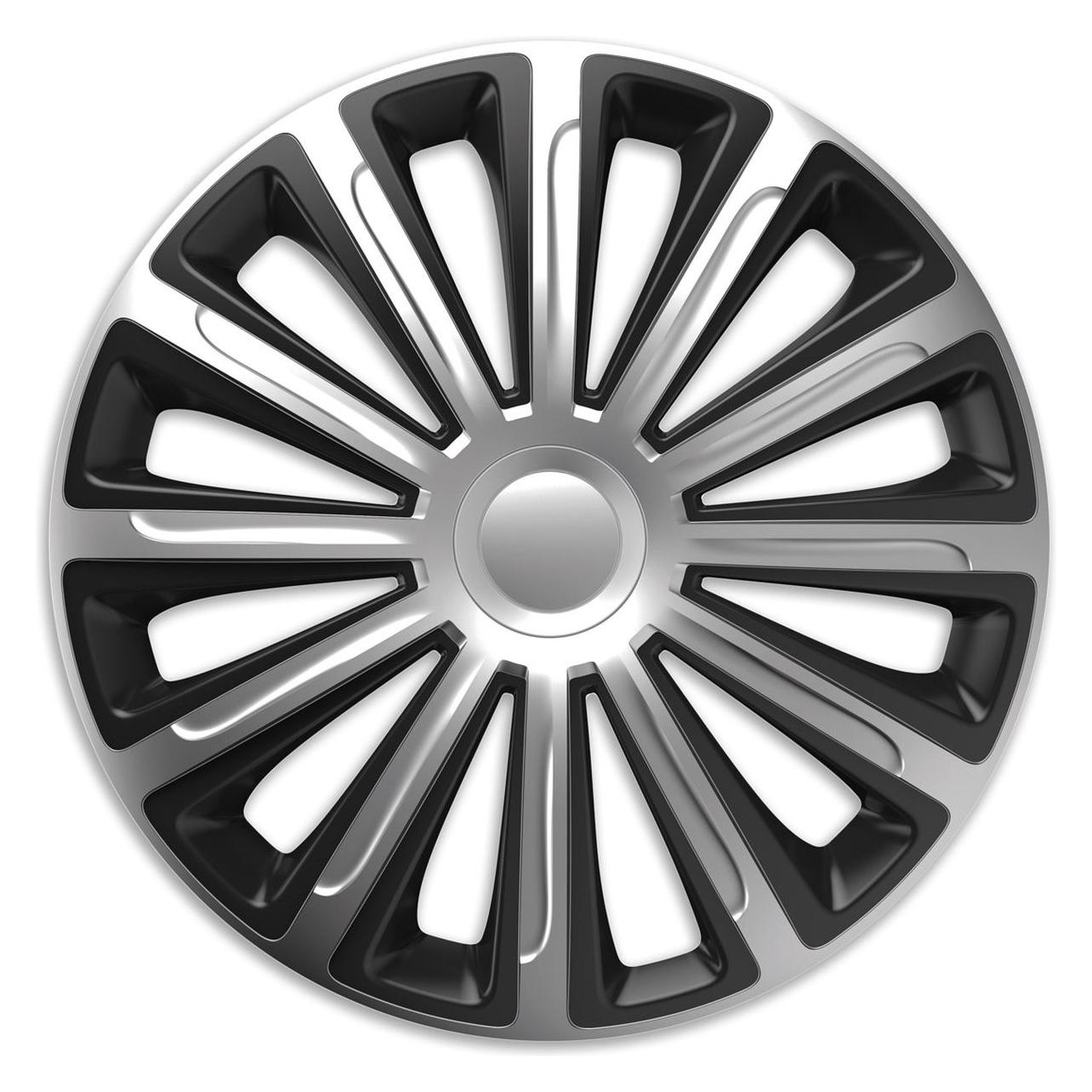Versaco Trend - Wieldoppen - Zilver -16 inch - 4 stuks (4 Stk., 16") (49024848)