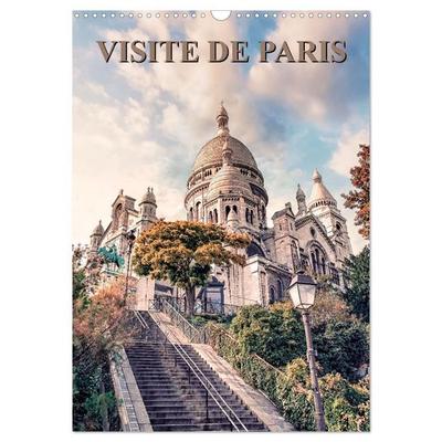 Visite de Paris (Calendrier mural 2027 DIN A3 horizontal), CALVENDO calendrier mensuel