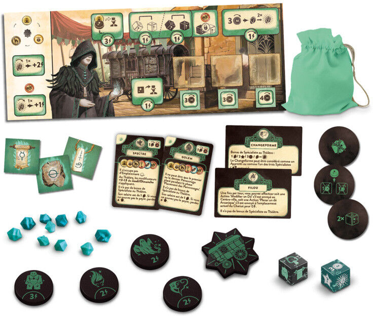 Super Meeple Extension Arts Arcaniques - Trickerion