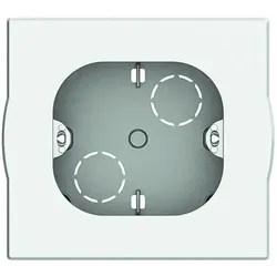 BTicino 502BI LivingLight Aufputz Gehäuse 2M Weiß