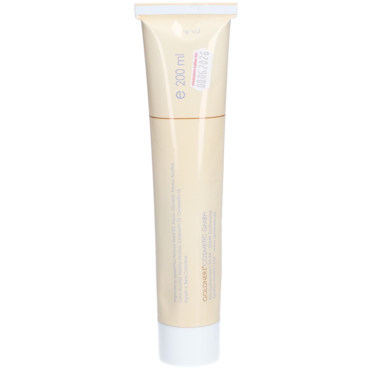 Goldnerz Pflegecreme ohne Duftstoff 200 ml Creme