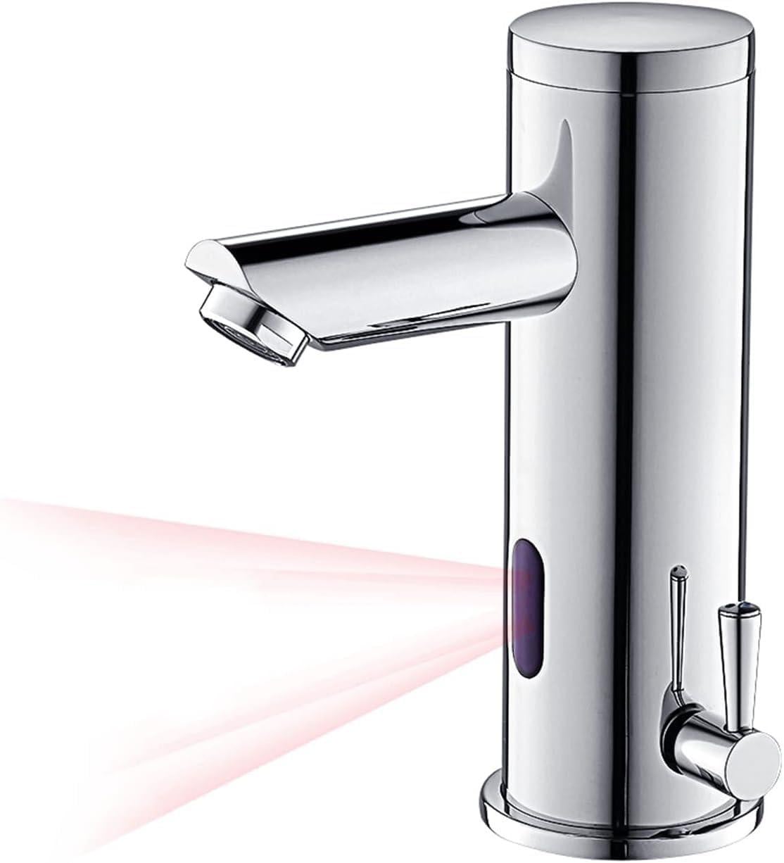 Dripio Automatische Infrarood Kraan - Chroom - Messing - Voor Wastafels