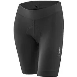 Löffler, Damen, Velohosen, Tour Bike Hose (38, M), Schwarz