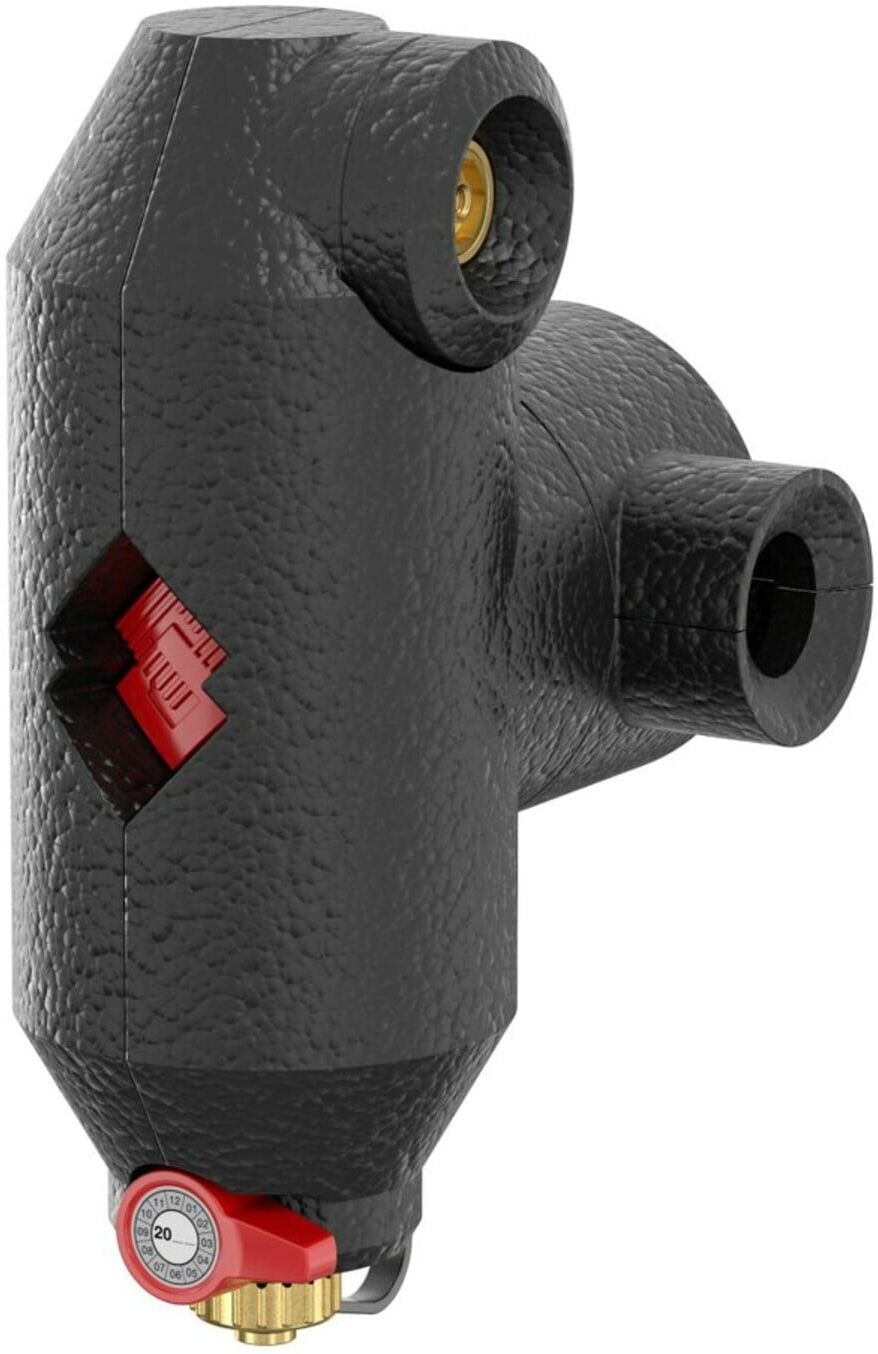 Flamco vent C Sm. EcoPl Luft-/Schlammabscheider Rp 3/4, m Entlüft., Ablassvtl., Iso. (30051)