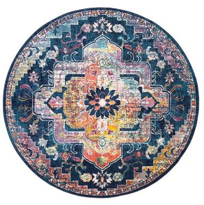 SAFAVIEH Crystal Floretta Vintage Boho Medallion Rug