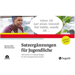 Satzergänzungen für Jugendliche, Fachbücher von Eike Hovermann, Melanie Gräßer
