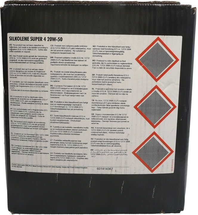 Motoröl 4T SILKOLENE SUPER 4 20W50 20L CUBE