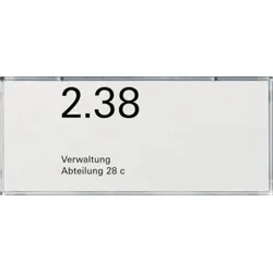 Gira Orientier.-schild 2-fach1083 Event-E2 107200