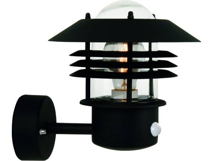 Nordlux Applique murale avec capteur Vejers\, noir