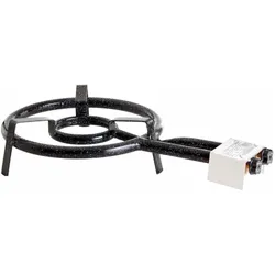 All'Grill, Grillausstattung + Ersatzteile, 2-Ring-Gasbrenner, Ø 35 cm, 9,8 kW, 50 mbar