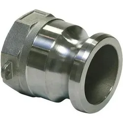 Teguma, Schlauchanschluss + Schlauchverbinder, Hebelarmk.Kamlok Typ A VA (1.4408) m.PTFE Dicht.3 Zoll (Kupplung)