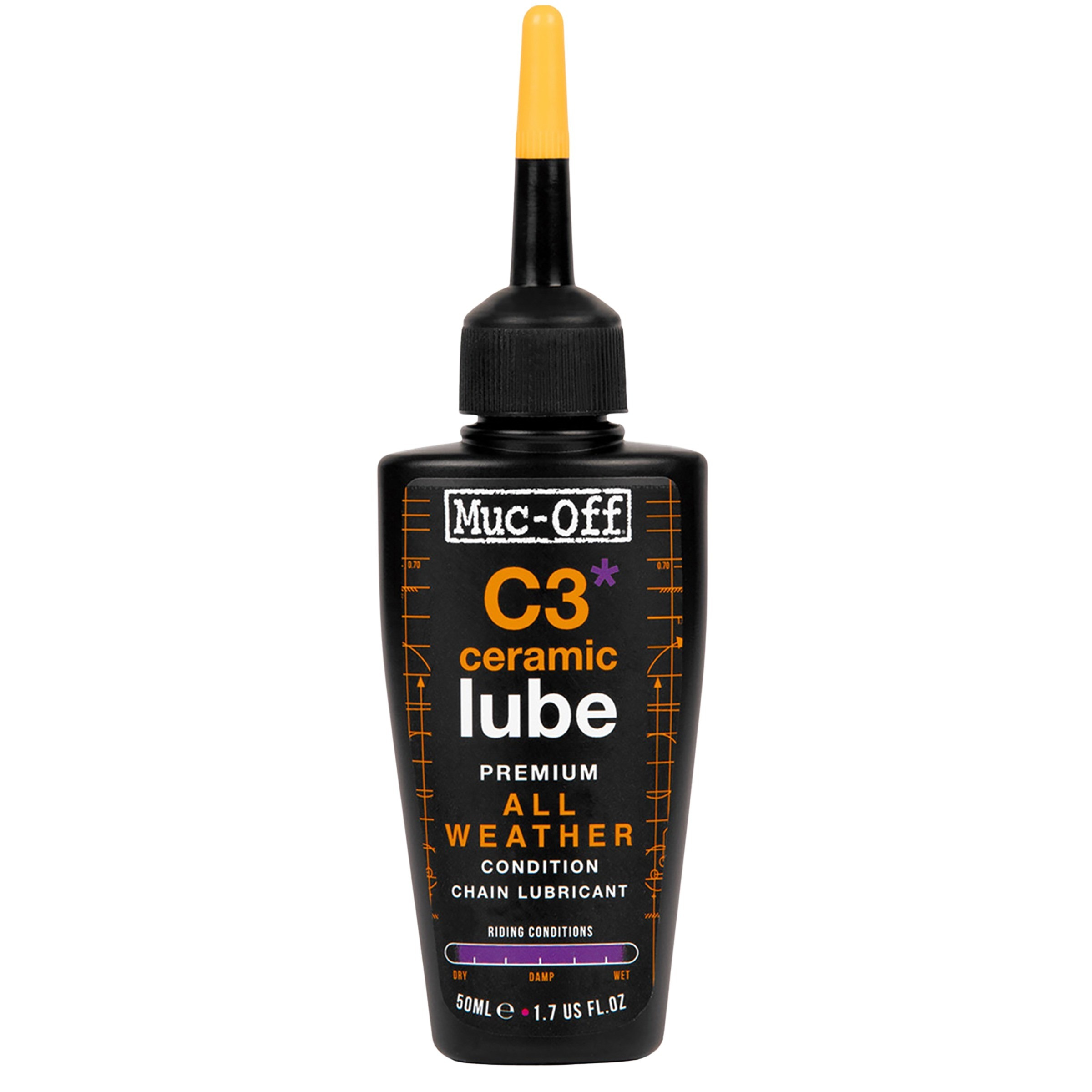 Muc Off C3 Dry Ceramic Lube Fahrradwerkzeug & Fahrradpflege pink Größe 120ml