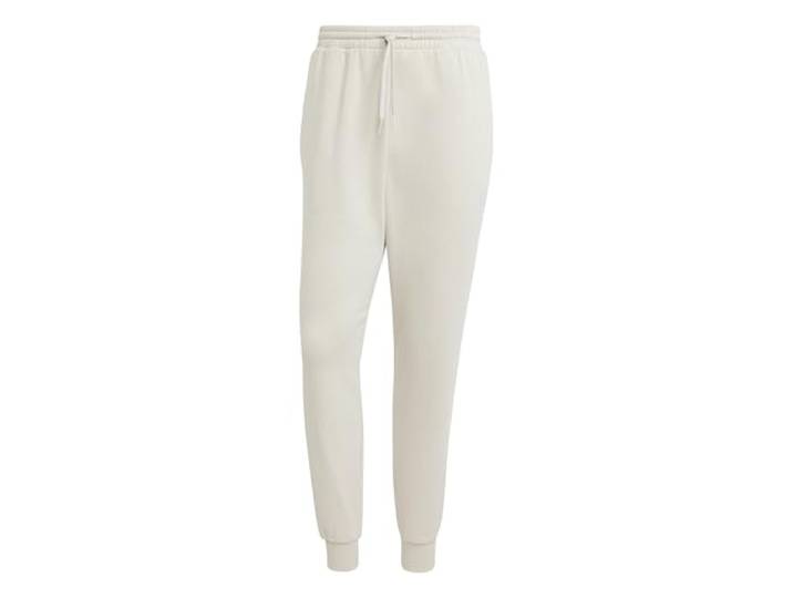 adidas Herren Essentials Feelcozy Fleece Pants, Wonder Alumina/White, S