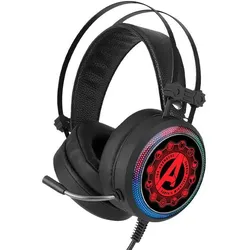 Disney Auriculares Gaming Avengers Marvel Multicolor (Kabelgebunden), Gaming Headset, Mehrfarbig