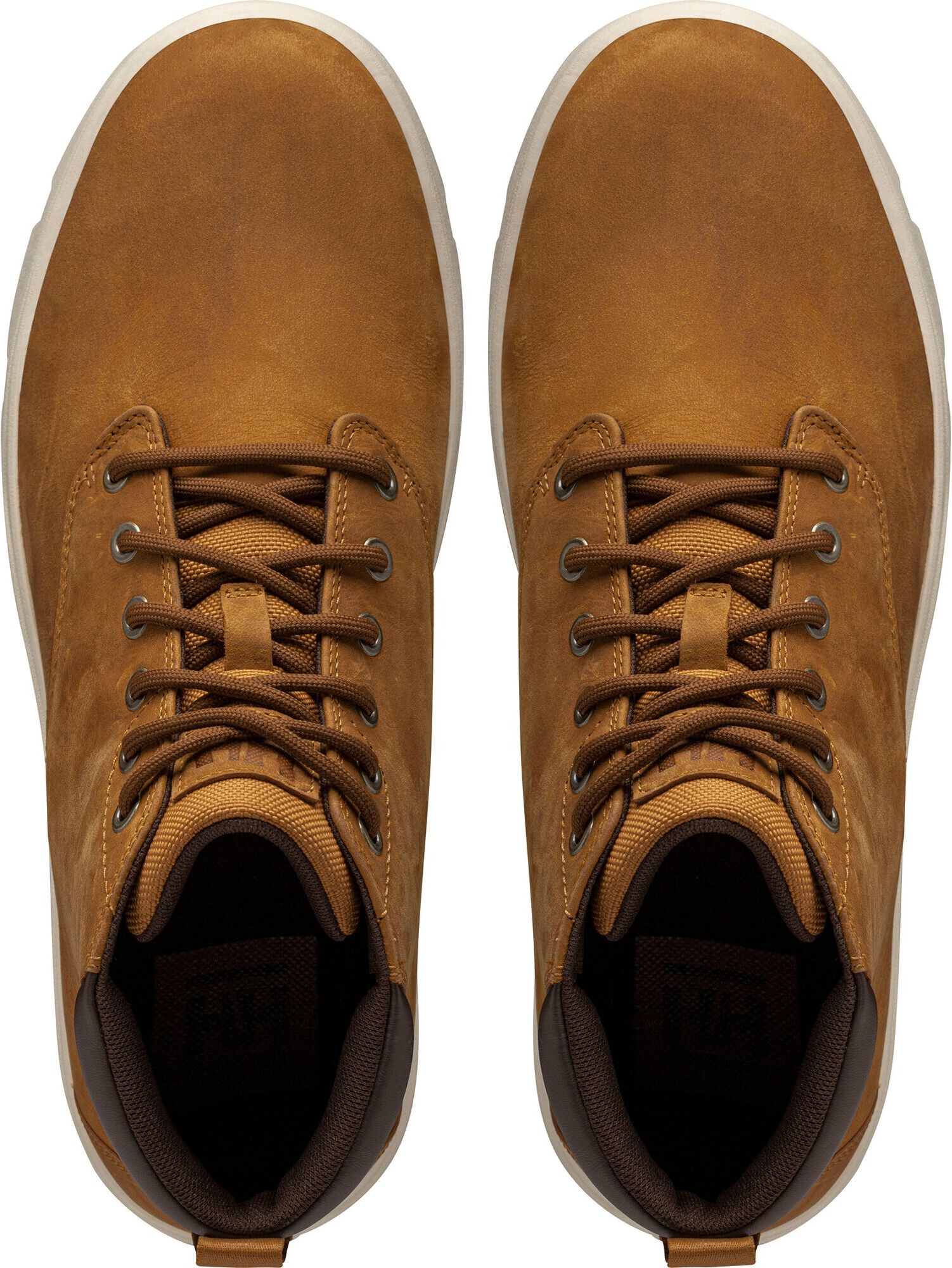 Schnürboots HELLY HANSEN "PINEHURST LEATHER", Herren, Gr. 44,5, Synthetik, honey wheat, coffee bean, Leder, Synthetik, Schuhe Schnürboots, wasserdichtes Leder,warm,Winterschuhe honey wheat, coffee bean 44,5, Synthetik