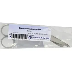 LISTERSCHERE 14,5 cm rostfrei 1 St