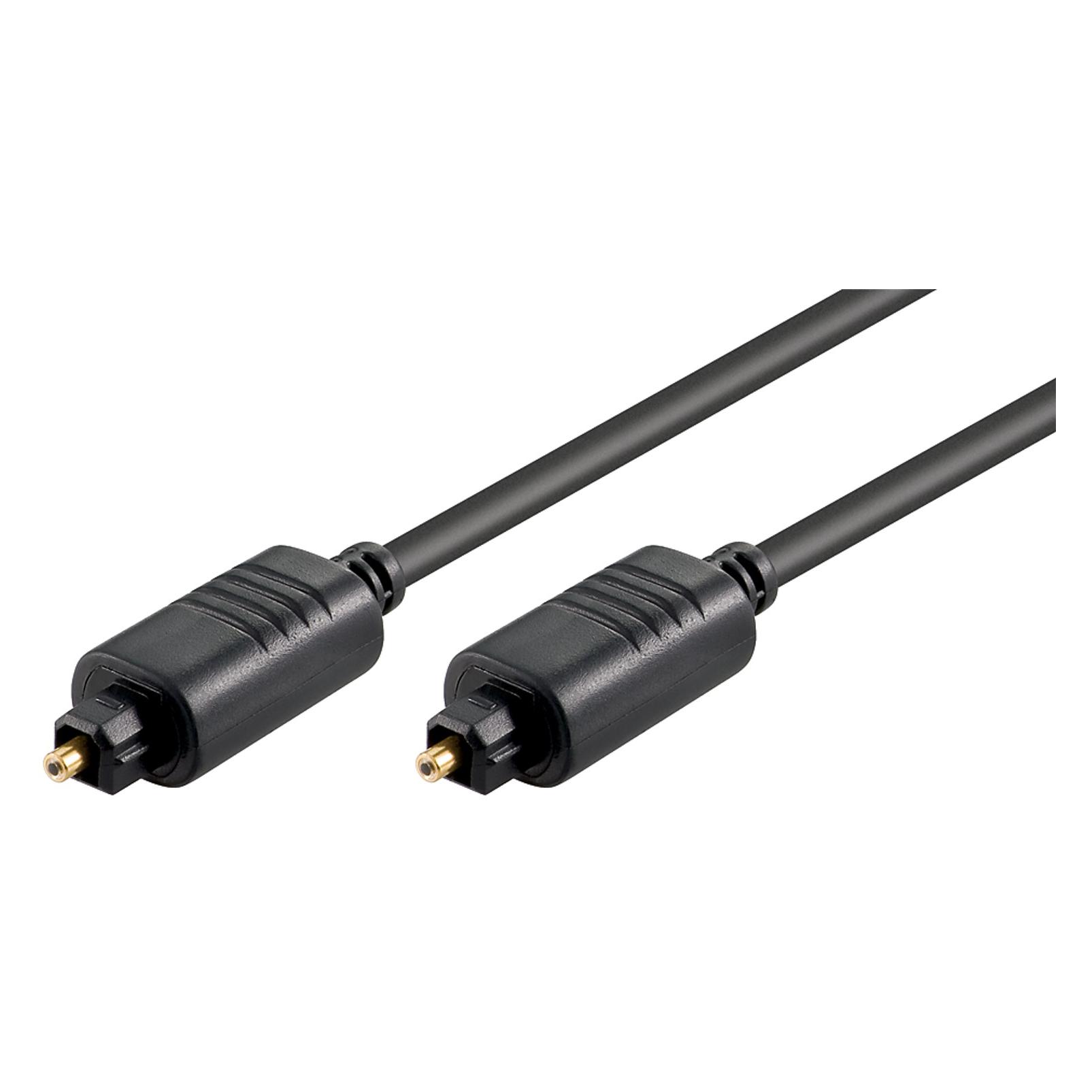 Goobay Lichtwellenleiterkabel (5 m, Toslink Kabel) (OLC-500/SW)