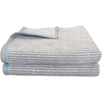 Handtücher DYCKHOFF "Panda", grau (platin), B:50cm L:100cm, Frottier, Frottier, Handtücher