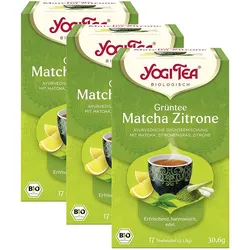 Yogi Bio-Grüntee »Matcha Zitrone«