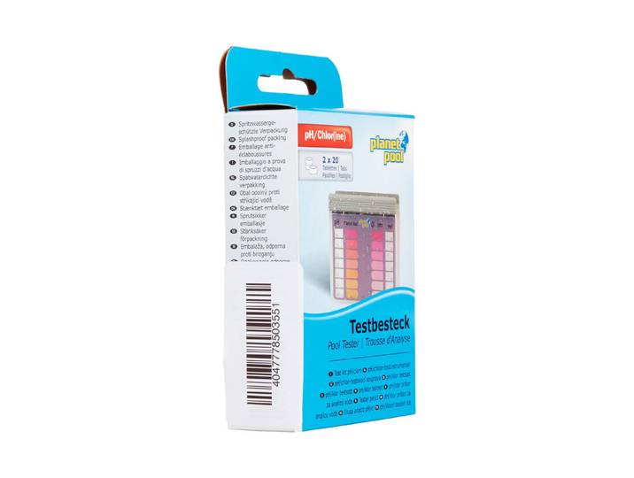 Summer Fun pH/Chlor Testbesteck 2 × 20 Tabletten