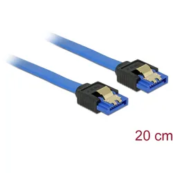 SATA-Kabel Delock SATA III -> SATA Bu/Bu 0.20m blau