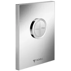 Schell Edition eco WC-Betätigungsplatte 028052899 vandalensicher, Edelstahl