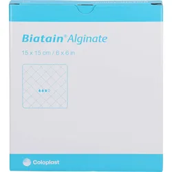 Biatain Alginate Kompressen 15x15 cm 10 ST