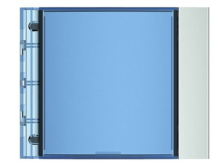 BTICINO : façade\, module d'information\, Allmetal\, 1 pièce.
