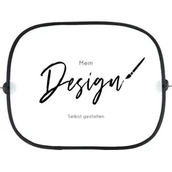 Auto Sonnenschutz Seitenscheibe personalisierbar im Design "Sonnenschutz Blanko"