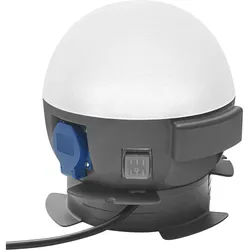 LENA Lighting, Arbeitsleuchte, LED Arbeitsleuchte Future Ball 20W, mit Steckdose