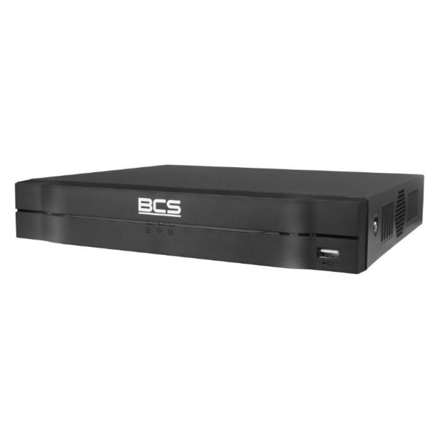 BCS BCS-L-NVR0401-4KE-4P(2L) 4-Kanal IP Rekorder mit PoE Switch 36W und HDMI 4K (Netzwerk Videorecorder (NVR)) (BCS-L-NVR0401-4KE-4P(2L))