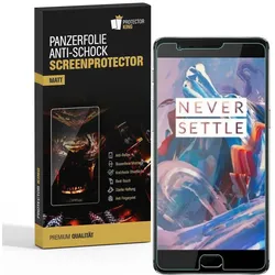 3x Panzerfolie für OnePlus 3 3T ANTI-SCHOCK Displayschutzfolie Schutzfolie MATT