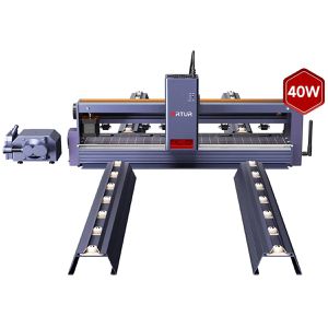 Ortur Graviermaschine F10 40W, LK4, 480 x 3000mm, 40W Ausgangsleistung, 0.01mm Laser, 20.000mm/min