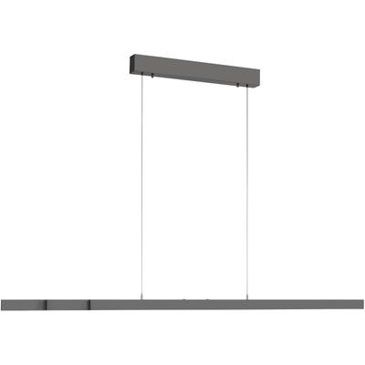 PAUL NEUHAUS LED Pendelleuchte "ADRIANA Comfort Lift", grau (anthrazit), 3, H: 60cm, 1 Stk., Leuchten, Touchdimmer, CCT 2700-5000K, Comfort-Lift, Memory, Verstellbar, LED Pendelleuchte