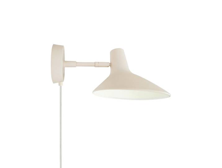 Nordlux Wandleuchte, Weiß, Metall, rund, 13 cm, schwenkbar, mit Schalter, Lampen & Leuchten, Innenbeleuchtung, Wandleuchten, Wandlampen mit Schalter