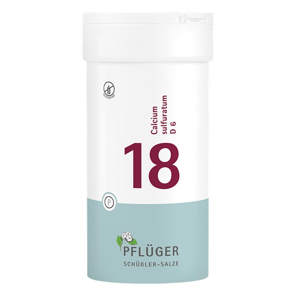 Homöopathisches Laboratorium Alexander Pflüger Gmb Schüßler-Salze Biochemie Pflüger 18 Calcium sulfurat.D 6 Tbl. 06322549
