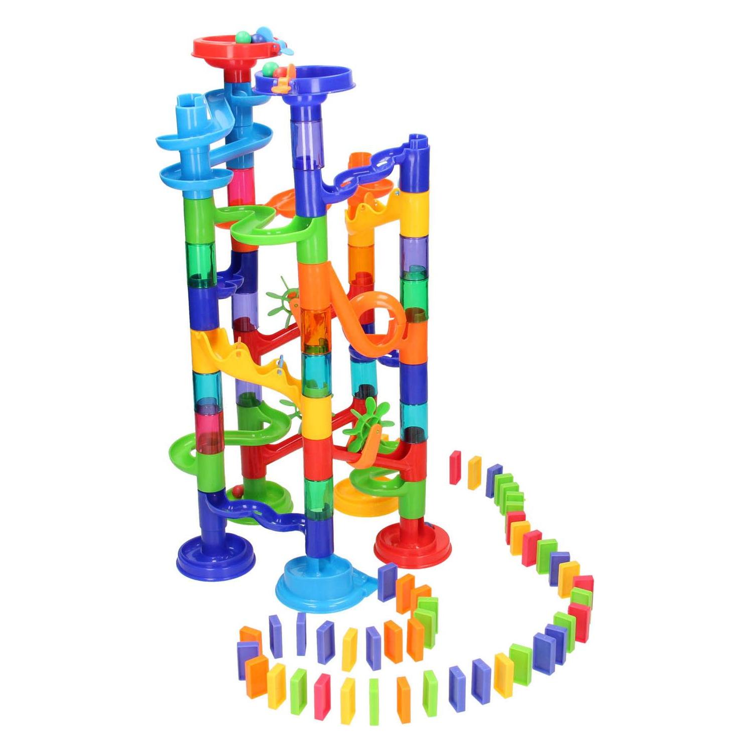 Domino Tornado Murmelbahn 128 Stück (62070442)